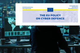 EU Policy on Cyber Defence strengthens action against cyber threats while raising cooperation, investments in defense