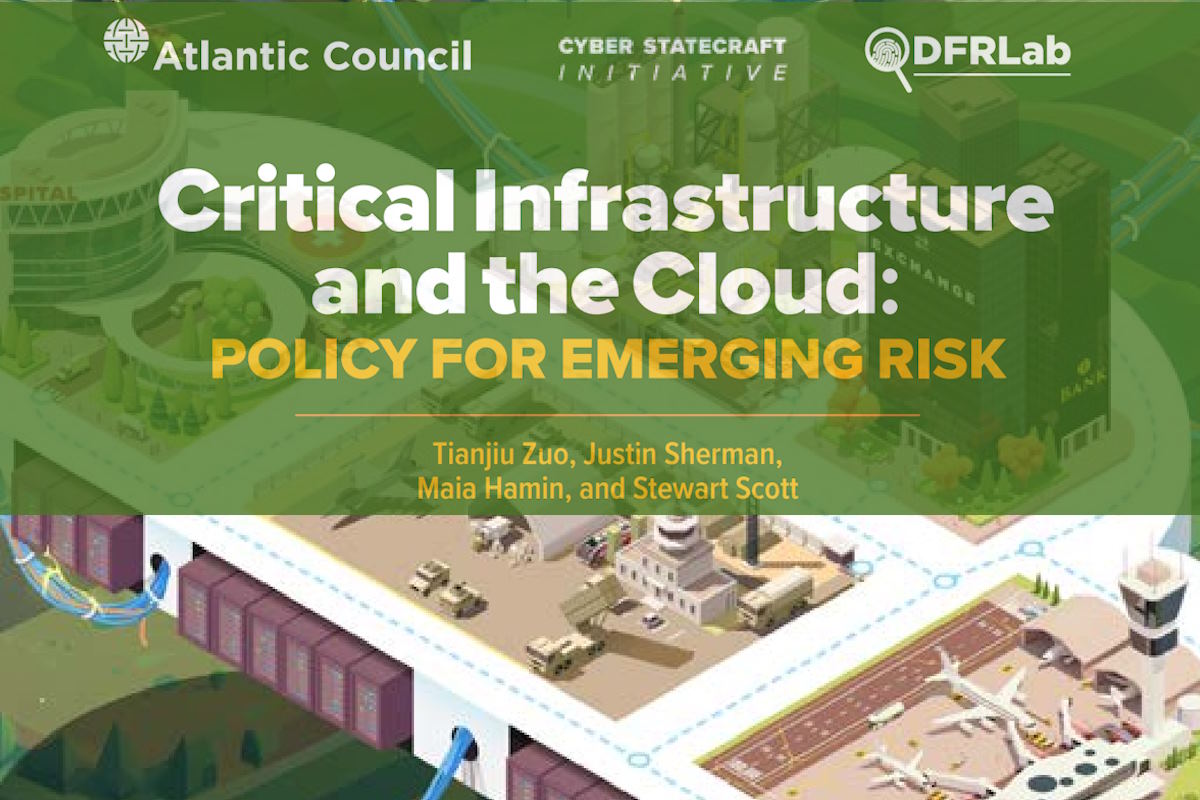 Atlantic Council research focuses on cloud risk management across critical infrastructure sectors