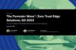 Forrester Wave report highlights Zero Trust Edge solutions that centralizes networking, security capabilities
