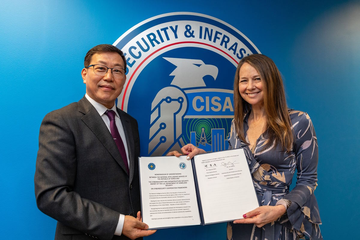 CISA, Korea sign MoU to exchange cyber threat information, cybersecurity best practices