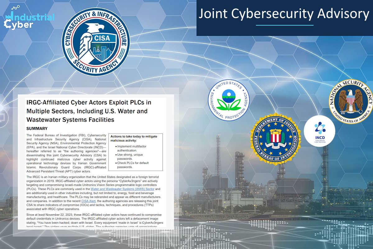 US, Israeli security agencies warn of Iranian IRGC executing malicious cyber activity using OT devices