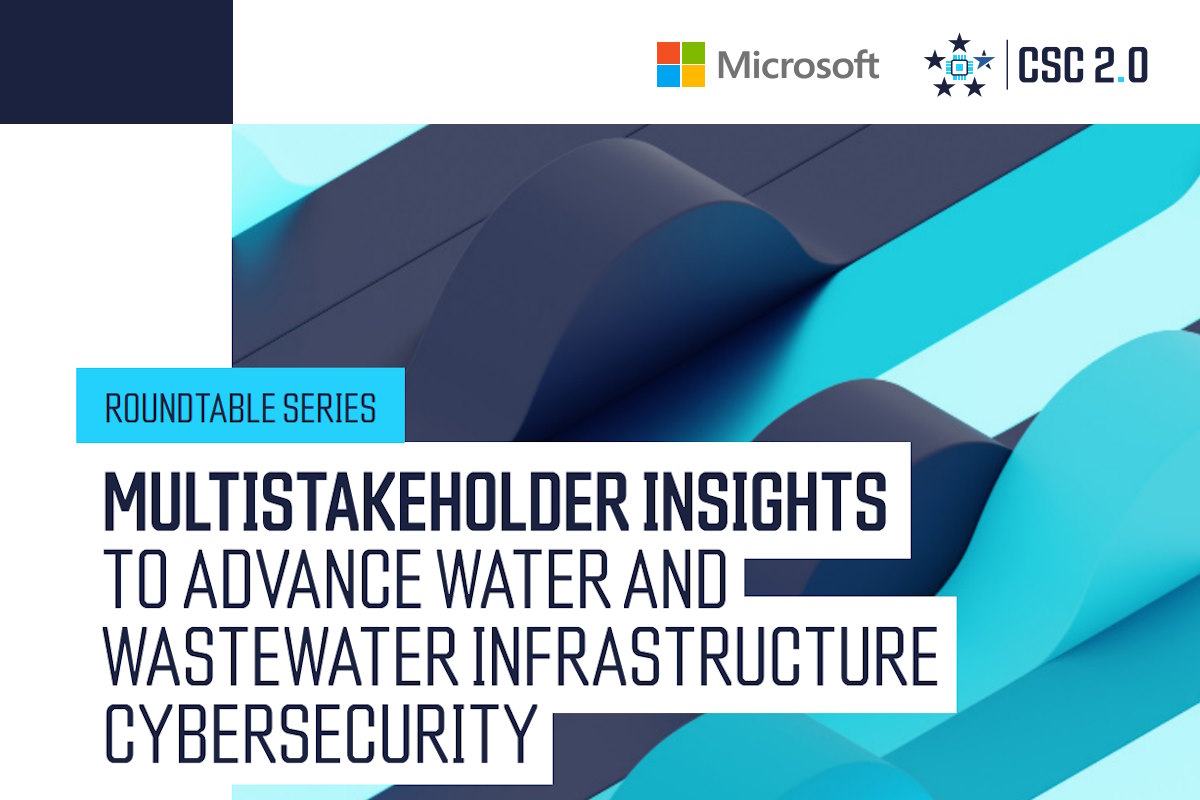 Microsoft, Cyberspace Solarium Commission propose measures to strengthen water sector cybersecurity