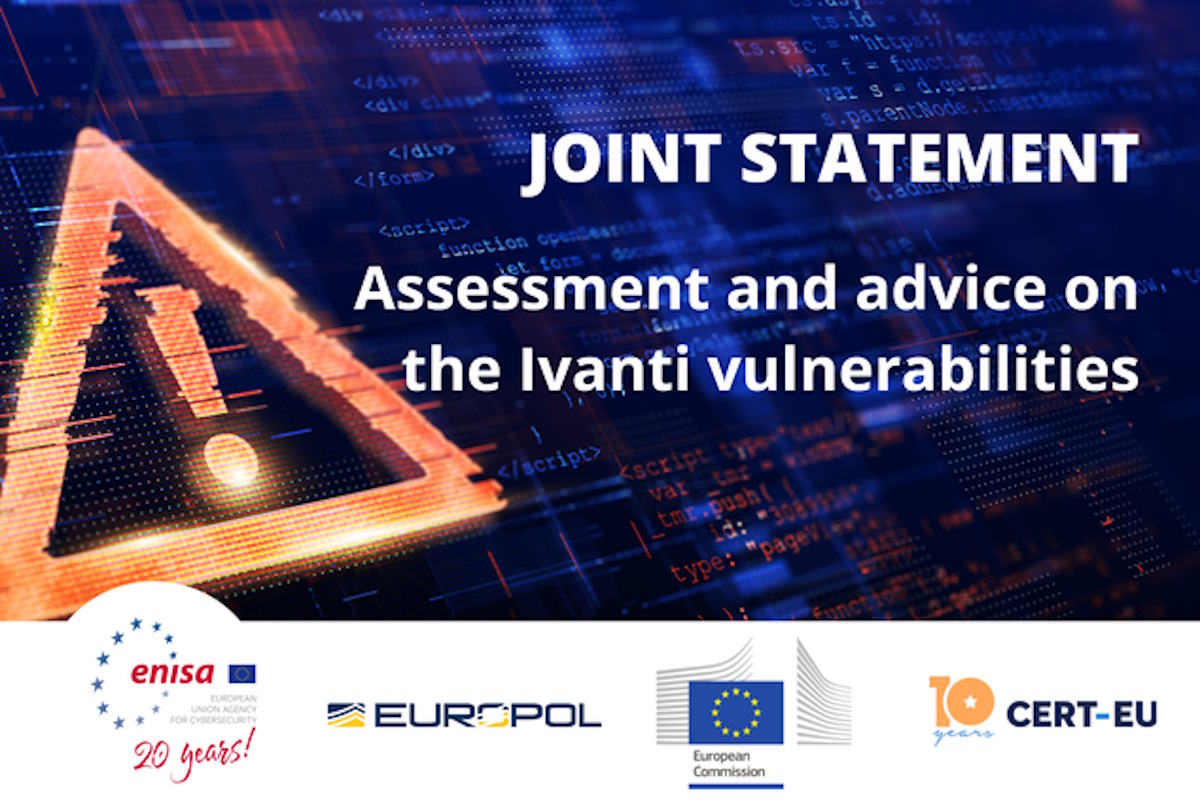 European security agencies publish joint statement on Ivanti Connect Secure, Policy Secure vulnerabilities