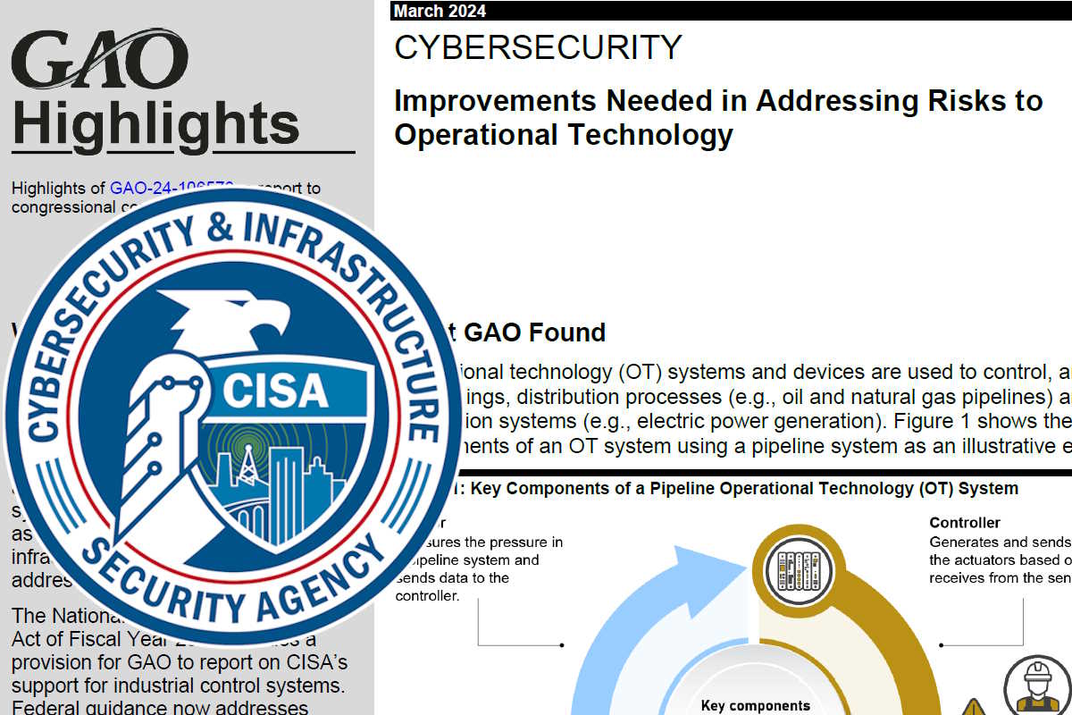 Cybersecurity Improvements Needed in Addressing Risks to Operational Technology (GAO)
