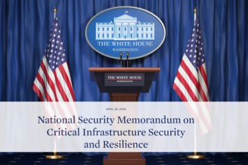 White House releases National Security Memorandum on critical infrastructure security and resilience